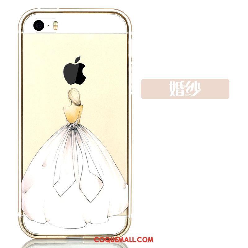 Étui iPhone 5 / 5s Couvercle Arrière Transparent Protection, Coque iPhone 5 / 5s Nouveau Chat