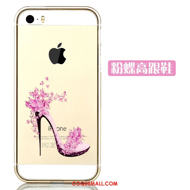 Étui iPhone 5 / 5s Couvercle Arrière Transparent Protection, Coque iPhone 5 / 5s Nouveau Chat