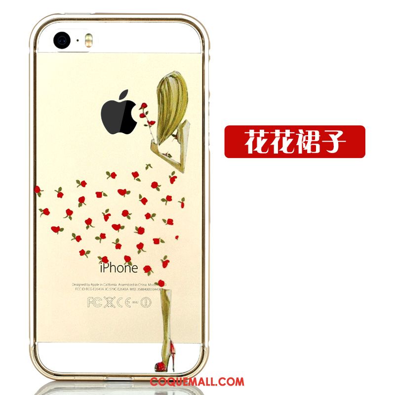 Étui iPhone 5 / 5s Couvercle Arrière Transparent Protection, Coque iPhone 5 / 5s Nouveau Chat