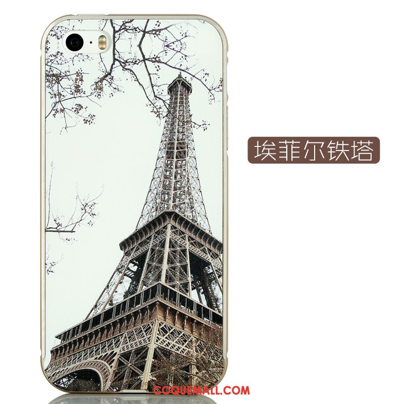 Étui iPhone 5 / 5s Dessin Animé Incassable Border, Coque iPhone 5 / 5s Gaufrage Charmant