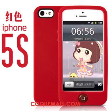 Étui iPhone 5 / 5s Fluide Doux Tout Compris Très Mince, Coque iPhone 5 / 5s Protection Clair