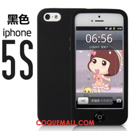 Étui iPhone 5 / 5s Fluide Doux Tout Compris Très Mince, Coque iPhone 5 / 5s Protection Clair