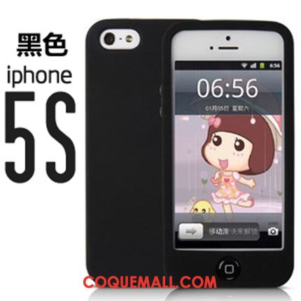 Étui iPhone 5 / 5s Fluide Doux Tout Compris Très Mince, Coque iPhone 5 / 5s Protection Clair