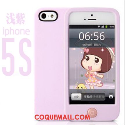 Étui iPhone 5 / 5s Fluide Doux Tout Compris Très Mince, Coque iPhone 5 / 5s Protection Clair