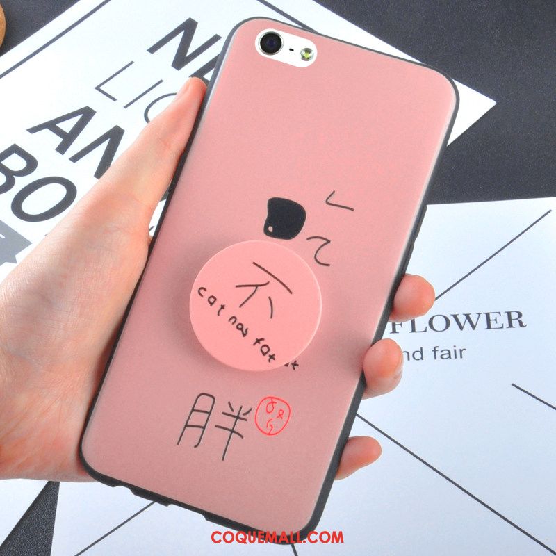 Étui iPhone 5 / 5s Incassable Fluide Doux Support, Coque iPhone 5 / 5s Ballon Rose