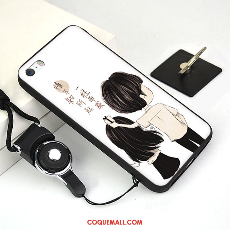 Étui iPhone 5 / 5s Incassable Téléphone Portable Créatif, Coque iPhone 5 / 5s Nouveau Blanc