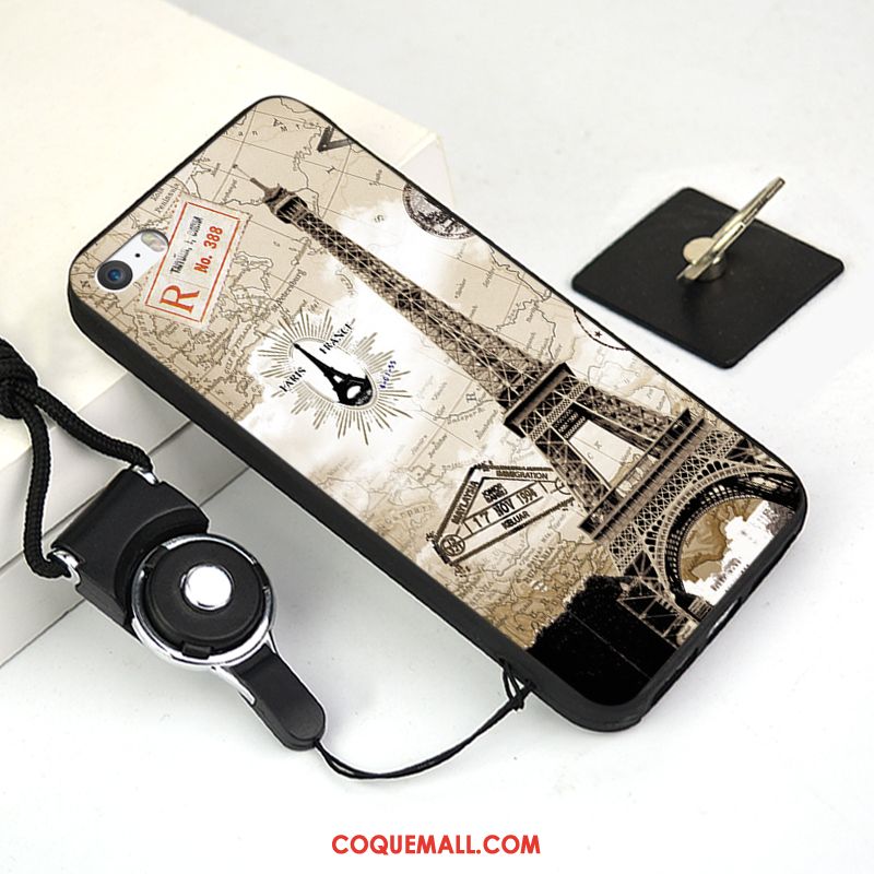 Étui iPhone 5 / 5s Incassable Téléphone Portable Créatif, Coque iPhone 5 / 5s Nouveau Blanc