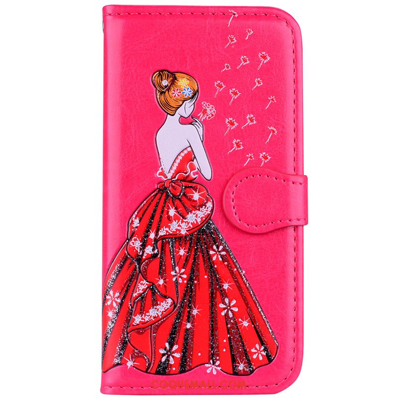 Étui iPhone 5 / 5s Incassable Téléphone Portable Créatif, Coque iPhone 5 / 5s Élégant Rouge