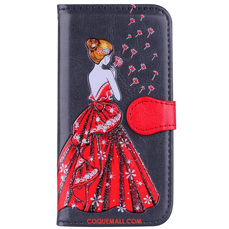 Étui iPhone 5 / 5s Incassable Téléphone Portable Créatif, Coque iPhone 5 / 5s Élégant Rouge