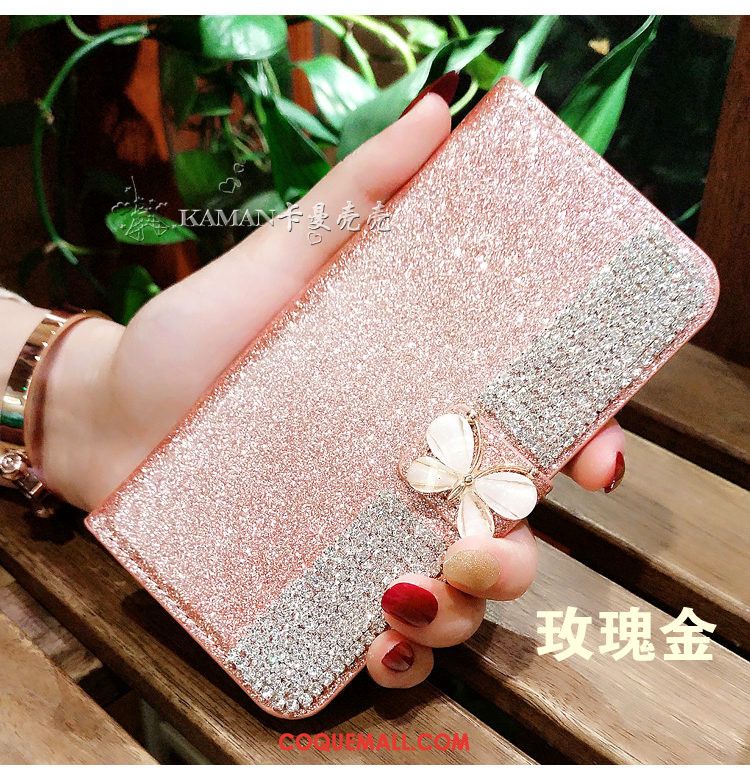 Étui iPhone 5 / 5s Luxe Strass Incassable, Coque iPhone 5 / 5s Rouge Tout Compris