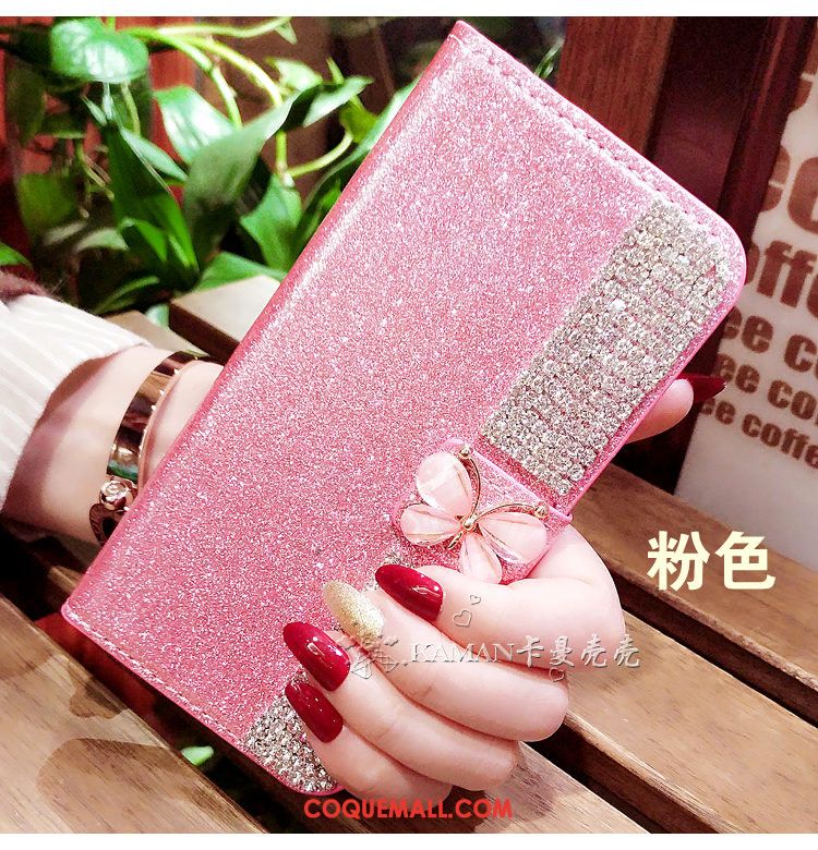 Étui iPhone 5 / 5s Luxe Strass Incassable, Coque iPhone 5 / 5s Rouge Tout Compris