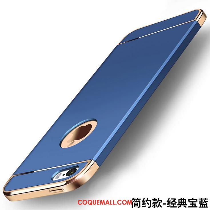 Étui iPhone 5 / 5s Métal Nouveau Texture, Coque iPhone 5 / 5s Or Délavé En Daim