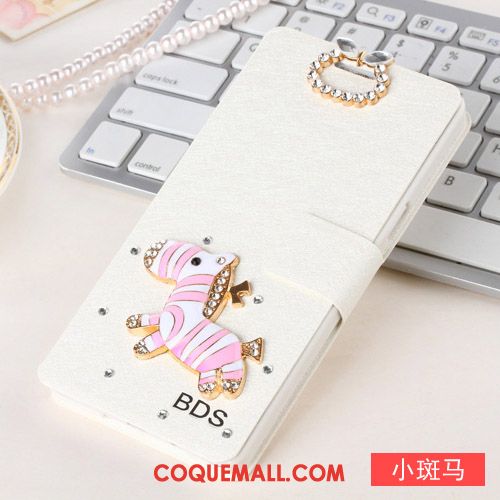 Étui iPhone 5 / 5s Nouveau Protection Blanc, Coque iPhone 5 / 5s Très Mince Étui En Cuir