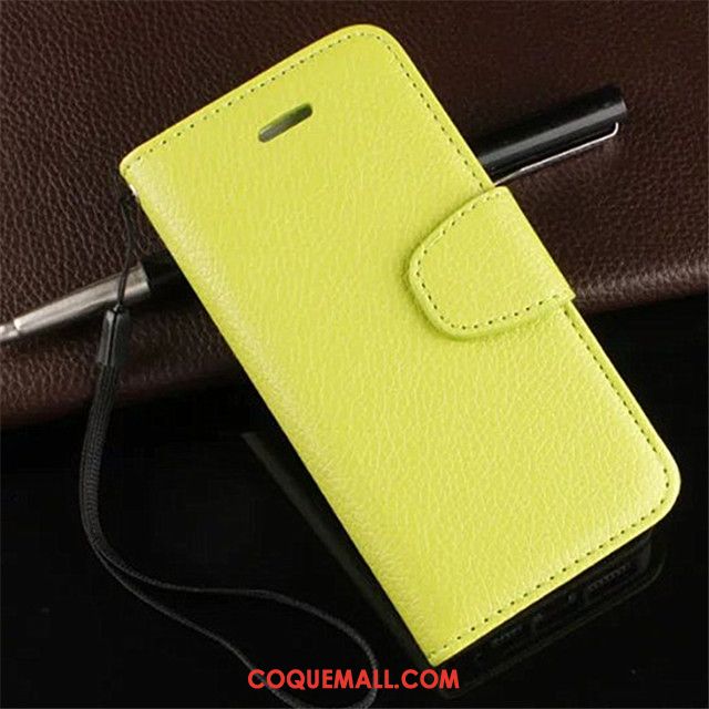 Étui iPhone 5 / 5s Ornements Suspendus Étui En Cuir Protection, Coque iPhone 5 / 5s Jaune Incassable