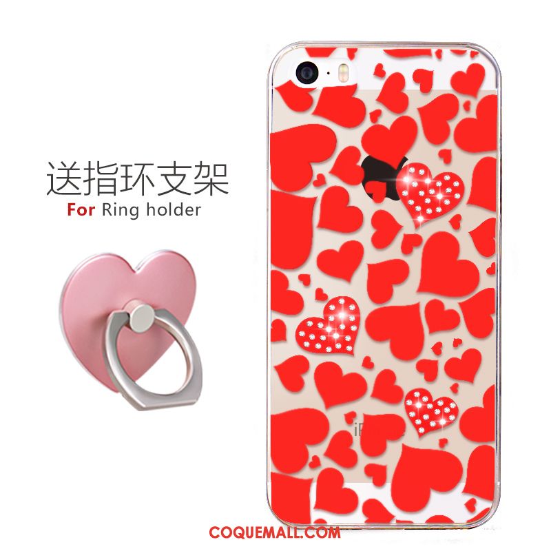 Étui iPhone 5 / 5s Super Mignon Tout Compris Nouveau, Coque iPhone 5 / 5s Dessin Animé Strass