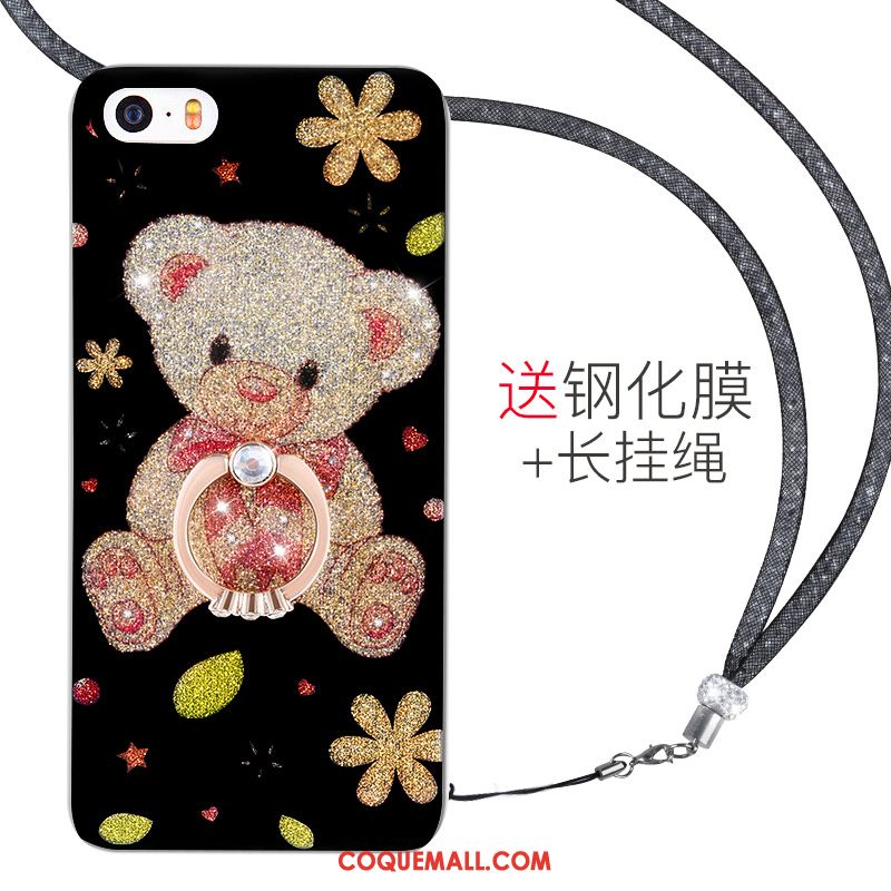 Étui iPhone 5 / 5s Super Mignon Tout Compris Nouveau, Coque iPhone 5 / 5s Dessin Animé Strass