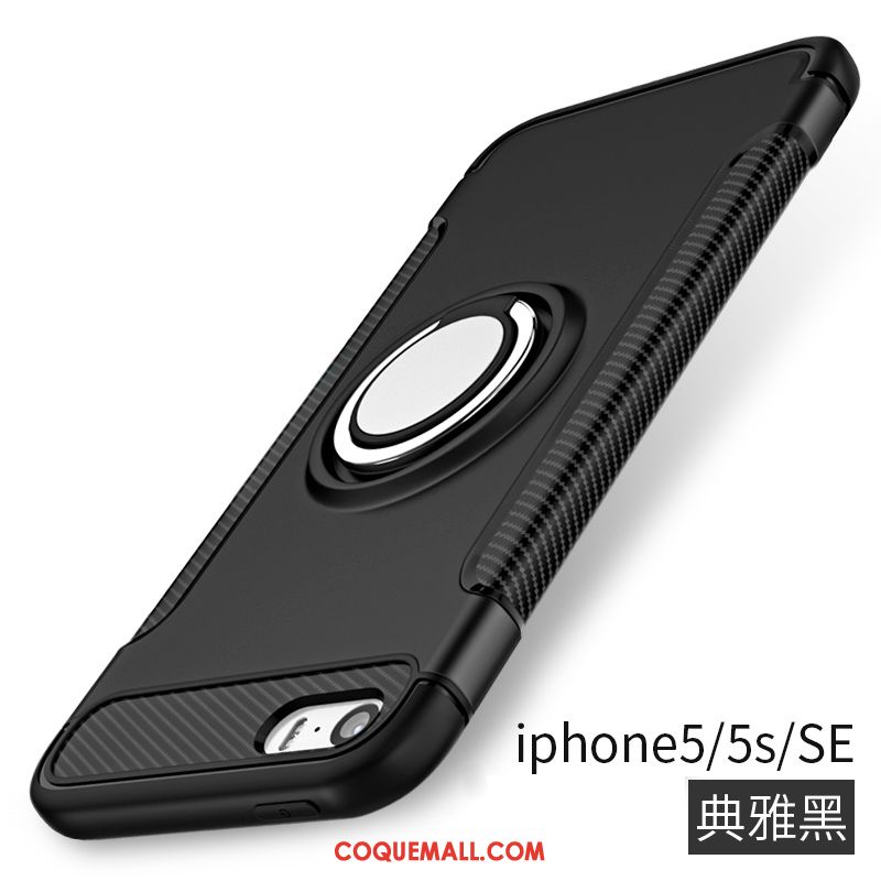 Étui iPhone 5 / 5s Support Bleu Protection, Coque iPhone 5 / 5s À Bord Fluide Doux