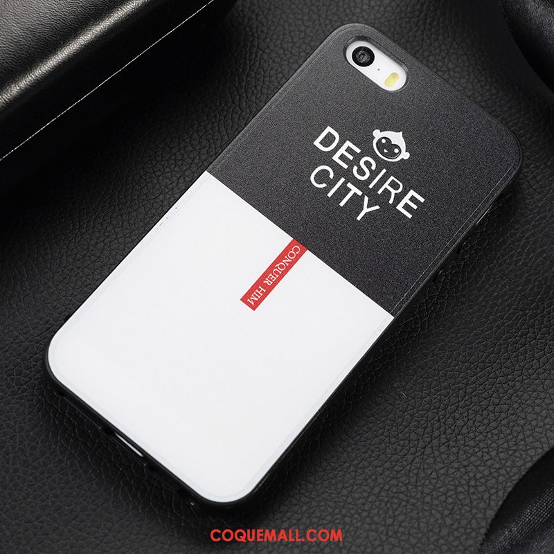 Étui iPhone 5 / 5s Tout Compris Personnalité Amoureux, Coque iPhone 5 / 5s Frais Incassable