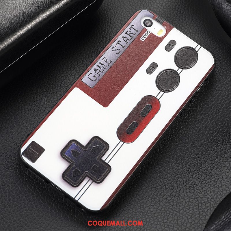 Étui iPhone 5 / 5s Tout Compris Personnalité Amoureux, Coque iPhone 5 / 5s Frais Incassable