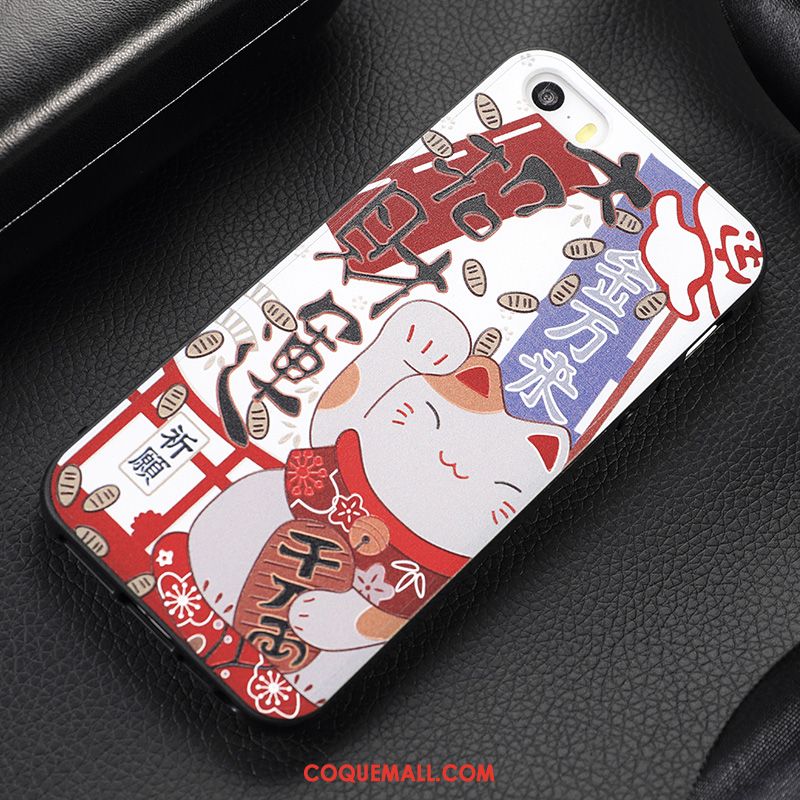 Étui iPhone 5 / 5s Tout Compris Personnalité Amoureux, Coque iPhone 5 / 5s Frais Incassable