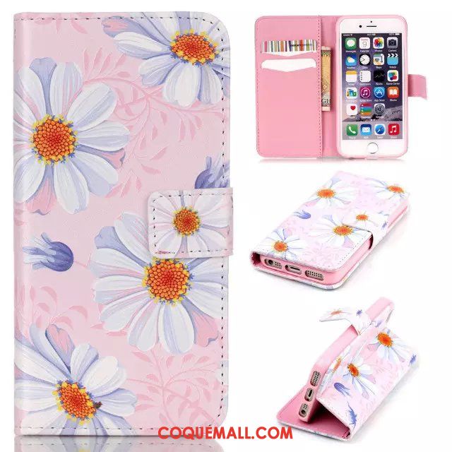 Étui iPhone 5 / 5s Téléphone Portable Blanc Incassable, Coque iPhone 5 / 5s Dessin Animé Tendance