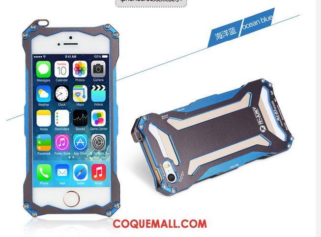 Étui iPhone 5c Border Incassable Or, Coque iPhone 5c Téléphone Portable Haute