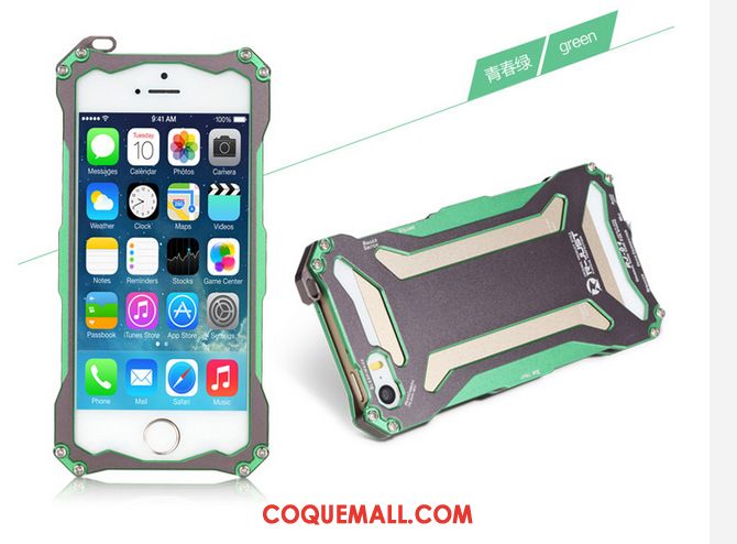 Étui iPhone 5c Border Incassable Or, Coque iPhone 5c Téléphone Portable Haute