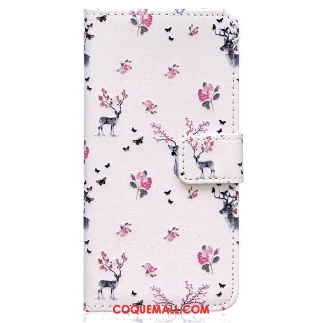 Étui iPhone 5c Clamshell Rose Tendance, Coque iPhone 5c Étui En Cuir Protection