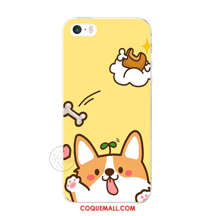 Étui iPhone 5c Dessin Animé Silicone Téléphone Portable, Coque iPhone 5c Charmant Personnalité