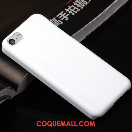 Étui iPhone 5c Délavé En Daim Protection Rouge, Coque iPhone 5c Téléphone Portable Simple