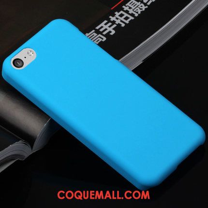 Étui iPhone 5c Délavé En Daim Protection Rouge, Coque iPhone 5c Téléphone Portable Simple