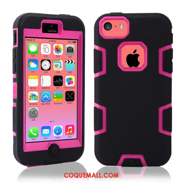 Étui iPhone 5c Fluide Doux Silicone Nouveau, Coque iPhone 5c Incassable Tout Compris