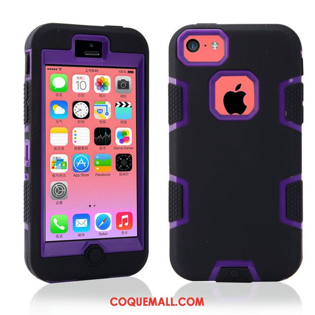 Étui iPhone 5c Fluide Doux Silicone Nouveau, Coque iPhone 5c Incassable Tout Compris