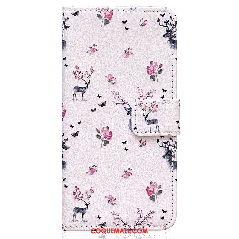 Étui iPhone 5c Gaufrage Incassable Blanc, Coque iPhone 5c Téléphone Portable Silicone