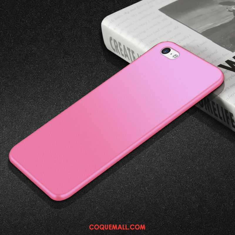 Étui iPhone 5c Incassable Silicone Net Rouge, Coque iPhone 5c Europe Simple