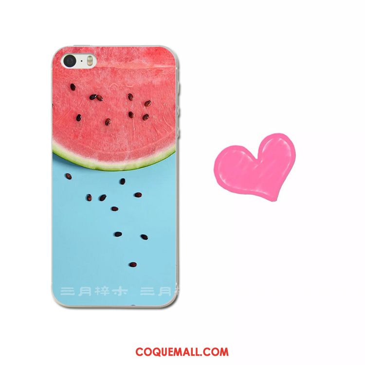 Étui iPhone 5c Silicone Fluide Doux Citron, Coque iPhone 5c Ornements Suspendus Protection