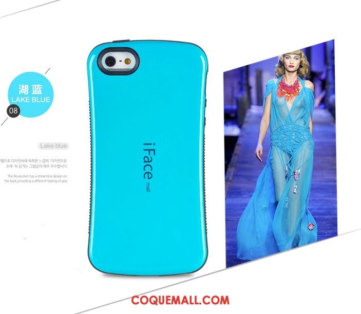 Étui iPhone 5c Support Blanc Téléphone Portable, Coque iPhone 5c Incassable Tendance