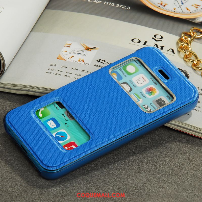 Étui iPhone 5c Transparent Téléphone Portable Très Mince, Coque iPhone 5c Protection Étui En Cuir