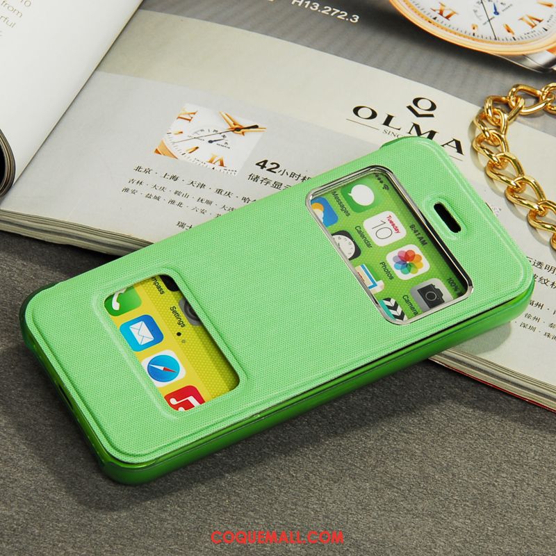 Étui iPhone 5c Transparent Téléphone Portable Très Mince, Coque iPhone 5c Protection Étui En Cuir