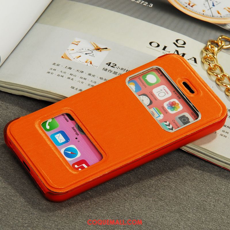 Étui iPhone 5c Transparent Téléphone Portable Très Mince, Coque iPhone 5c Protection Étui En Cuir