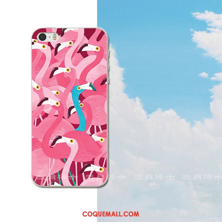 Étui iPhone 5c Vent Protection Simple, Coque iPhone 5c Fluide Doux Oiseau