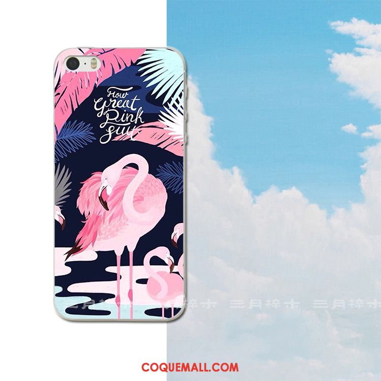 Étui iPhone 5c Vent Protection Simple, Coque iPhone 5c Fluide Doux Oiseau