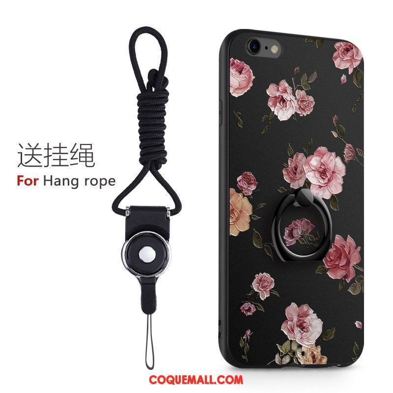 Étui iPhone 6 / 6s Anneau Cou Suspendu Téléphone Portable, Coque iPhone 6 / 6s Tout Compris Créatif