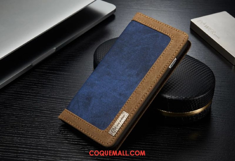 Étui iPhone 6 / 6s Business Kaki Étui En Cuir, Coque iPhone 6 / 6s Téléphone Portable Protection