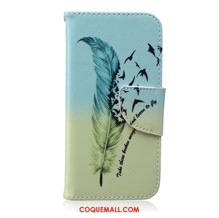 Étui iPhone 6 / 6s Clamshell Tout Compris Blanc, Coque iPhone 6 / 6s Dessin Animé Téléphone Portable