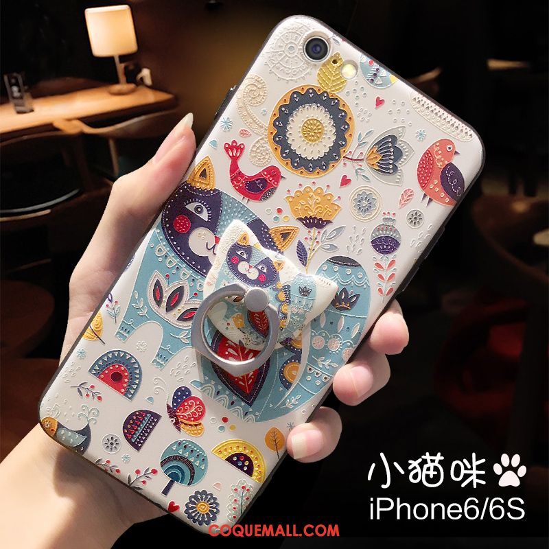 Étui iPhone 6 / 6s Créatif Téléphone Portable Lion, Coque iPhone 6 / 6s Protection Style Chinois