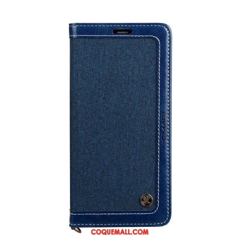 Étui iPhone 6 / 6s Denim Bleu Ornements Suspendus, Coque iPhone 6 / 6s Clamshell Tout Compris