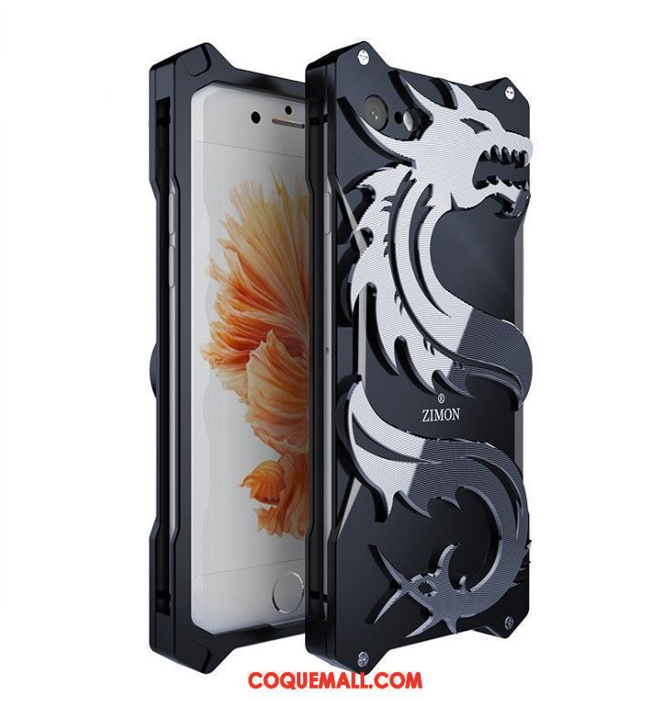 Étui iPhone 6 / 6s Dragon Incassable Luxe, Coque iPhone 6 / 6s Téléphone Portable Border