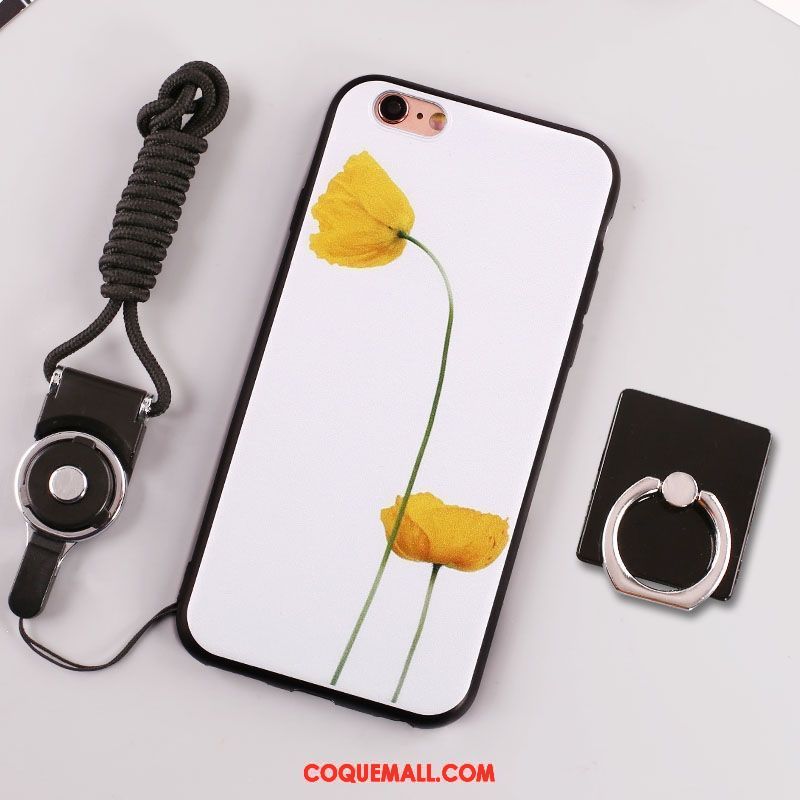 Étui iPhone 6 / 6s Fluide Doux Support Ornements Suspendus, Coque iPhone 6 / 6s Silicone Téléphone Portable