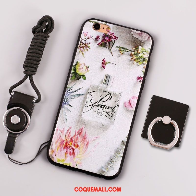 Étui iPhone 6 / 6s Fluide Doux Support Ornements Suspendus, Coque iPhone 6 / 6s Silicone Téléphone Portable